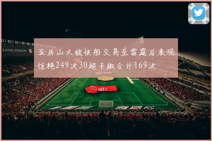 亚历山大被快船交易至雷霆后表现惊艳249次30超卡椒合计169次